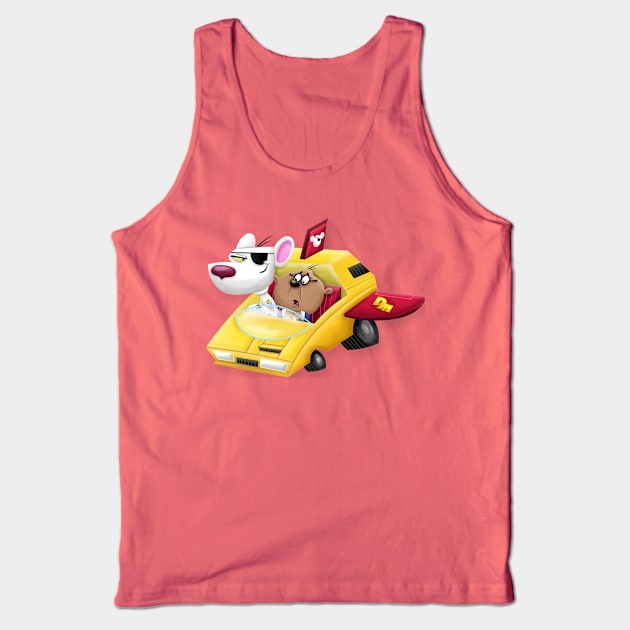 Danger Mouse Tank Top by Xander13